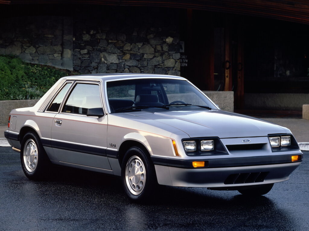 Ford Mustang (66B) 3 поколение, рестайлинг, купе (10.1982 - 07.1986)